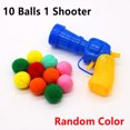 thumbnail image 1 of Pelota de peluche de 10-100 piezas para gatos, pistola de tiro, Juguetes Divertidos para gatos, juguete interactivo de entrenamiento de lanzamiento para mascotas, Mini juegos de tiro creativos para g, 1 of 5
