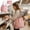 Pink, variant on Japceit Color Blocked Large Capacity Folding Shopping Bag,Portable Storage Bag,Waterproof And Cup Holder Shoulder Bag,For Shopping Picnic