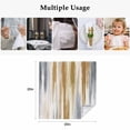 thumbnail image 4 of Brown Gray Cloth Napkins, Vintage Abstract White Ombre Texture Washable and Reusable Dinner Napkins Set of 6, Table Napkin for Kitchen Party Birthday Wedding Hotel Housewarming 20"x20", 4 of 8