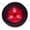 3x Amber+3x Red, variant on 2" Round Trailer 3 LED Clearance Side Marker Lights DOT FMVSS 108 2x Amber IP67
