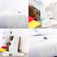 thumbnail image 5 of Ntbay Cooling Bamboo Throw Blanket, Breathable Lightweight Bed Blanket for Hot Sleepers, 51" x 67", White, 5 of 5