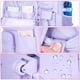 thumbnail image 4 of Mochila enrollable CCJPX para niñas y mujeres de 21 pulgadas, color morado, 4 of 6