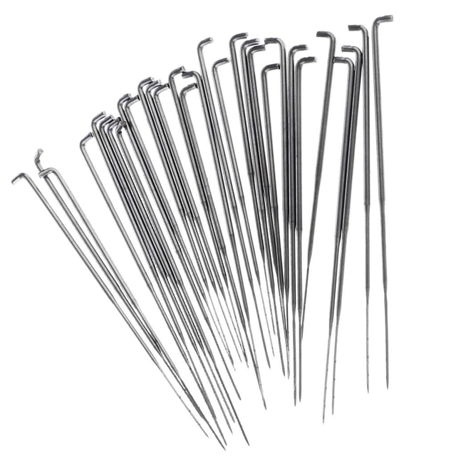 30 Pieces Mixed Sizes Felting Wool Pin DIY Craft For Wool Felt Embroidery Craft
