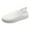 White, variant on Sngxgn Women Ballet Flats Ballerina Shoes Comfort Slip on Flat Shoes(Black,40)