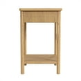 thumbnail image 2 of Butler Specialty Company Lennon 1 Drawer Rounded Leg Wood Nightstand - Natural, 2 of 7
