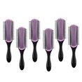 thumbnail image 4 of 6x peine para el cabello cepillo para del cuero cabelludo regalo cepillo de peinado versátil cepillo de champú para viajes mujer bebé todas las B, 4 of 9