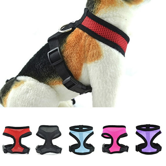 SPRING PARK Dog Harness, No-Pull Pet Harness, Adjustable Soft Padded Dog Vest, No-Choke Pet Mesh Vest Adjustable Control Harness for Dogs