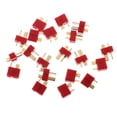thumbnail image 2 of MERIGLARE 10pair 20pcs T Plug Connector Male/Female For RC LiPo Battery ESC Helicopter, 2 of 7