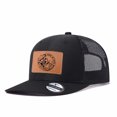 thumbnail image 2 of Vergiac Funny Skull Drinking Coffee Graphic Mesh Trucker Hat, Men Breathable Adjustable Baseball Cap for Travel Outdoor Daily Outfits, 2 of 6