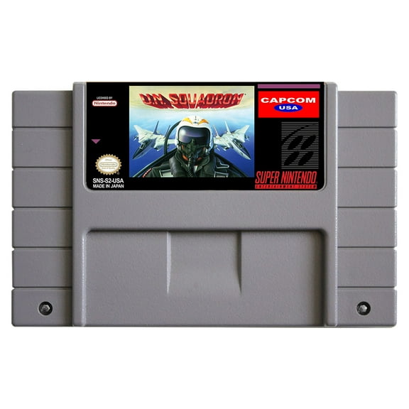 SNES Games Cartridge U.N. Squadron