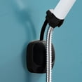 thumbnail image 4 of Soporte de ducha universal sin perforaciones Soporte de cabezal de ducha de baño ajustable Ventosa Base fija, Negro Jumpingount HA002528-03, 4 of 6