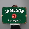thumbnail image 3 of Placa Metal Vintage Jameson Pintura Hierro Rectangular Arte La Pared 30x40cm, 3 of 9