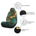 thumbnail image 6 of Sikiie Emerald Color Gold Marble Car Seat Covers 2PCs Front Car Seat Covers Universal fit for Most Cars SUVs and Trucks-1, 6 of 9