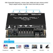 Bluetooth Audio Amplifier Board,2.1 Channel Bluetooth Digital Power Amplifier Board,50Wx2 100W Subwoofer Amp Module,Suitable for Enhancing Music and Movie Sound Experience