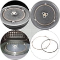 thumbnail image 4 of MasteelfCA 2pcs Microwave Oven Accessories Glass Turntable Rings Tray Roller Brackets, 4 of 8
