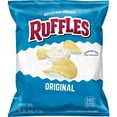 thumbnail image 2 of Ruffles Potato Chips, Original, 1.5 Ounce Bag (Pack of 16) Value Pack Bundled by SUPERDEALS with Mystery Gift, 2 of 5
