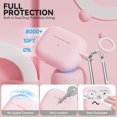 thumbnail image 4 of Funda de silicona suave para AirPods Pro Case TNSNK con kit de limpieza, 4 of 6