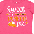 thumbnail image 4 of Inktastic Thanksgiving Sweet as Pumpkin Pie Boys or Girls Toddler T-Shirt, 4 of 5