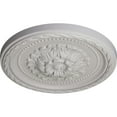 thumbnail image 3 of Ekena Millwork 11 1/2"OD x 1"P Palmetto Ceiling Medallion, Hand-Painted Ultra Pure White, 3 of 7