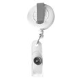 thumbnail image 3 of Portatarjetas de crédito, portatarjetas de identificación, carrete con Clip para cinturón, llavero retráctil con hebilla de Metal, accesorios Almacenamiento y organización del hogar Blanco Bewildely HA004993-02, 3 of 6