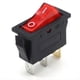 thumbnail image 2 of 10 Interruptores Basculantes KCD3-101N de 3 Terminales para Ollas Arroceras Eléctricas y Pequeños Electrodomésticos, Color Rojo., 2 of 5