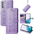 thumbnail image 2 of Funda Cartera FOXDOCK para Samsung Galaxy A54 5G , Flip PU con Relieve de Gatos y Perros, Tarjetero y Soporte, 2 of 6