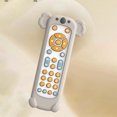 thumbnail image 4 of Hearth & Gear Baby TV Remote Control Toy With Light And Sound Realistic Controller For Young Children With 3 Languages Early Education Learning Music Toy Preschool Baby Boys And Girls Games 18 Months, 4 of 5