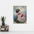 thumbnail image 2 of Paul Falconer Poole Mother And Child Painting Extra Large XL Wall Art Poster Print, 2 of 3