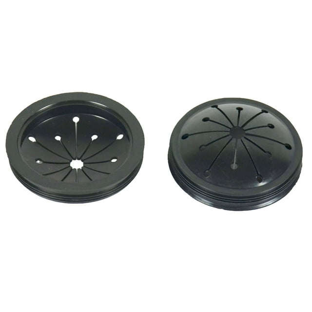Bathroom Accessories for Kitchen and Bathroom - Garbage Disposal Guard and Baffle Plug Black 1pc Easy to Install and Clean Clogs Durable Plumbing Accessory