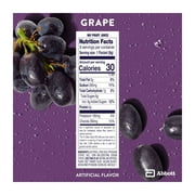 (4 pack) Pedialyte Electrolyte Powder, Grape, 8 Powder Packets