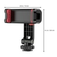 thumbnail image 3 of Miangastore Universal Camera Phone Tripod Mount with Cold Shoe Mount Smartphone Clip Adapter, 3 of 8