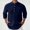 Marine, variante sur Hauts pour Hommes Habillés Décontractés Vêtements d'Entraînement Manches Longues Hauts Légers Décontractés pour Hommes Blouses Lumineuses Chemises Manches Longues pour Hommes Grandes Manches Longues Col en V Tee-Shirts pour Hommes
