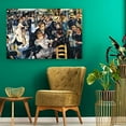 thumbnail image 4 of IDEA4WALL Dance at Le Moulin de la Galette (Bal du moulin de la Galette) by Pierre Auguste Renoir Canvas Wall Art - 24"x36", 4 of 5