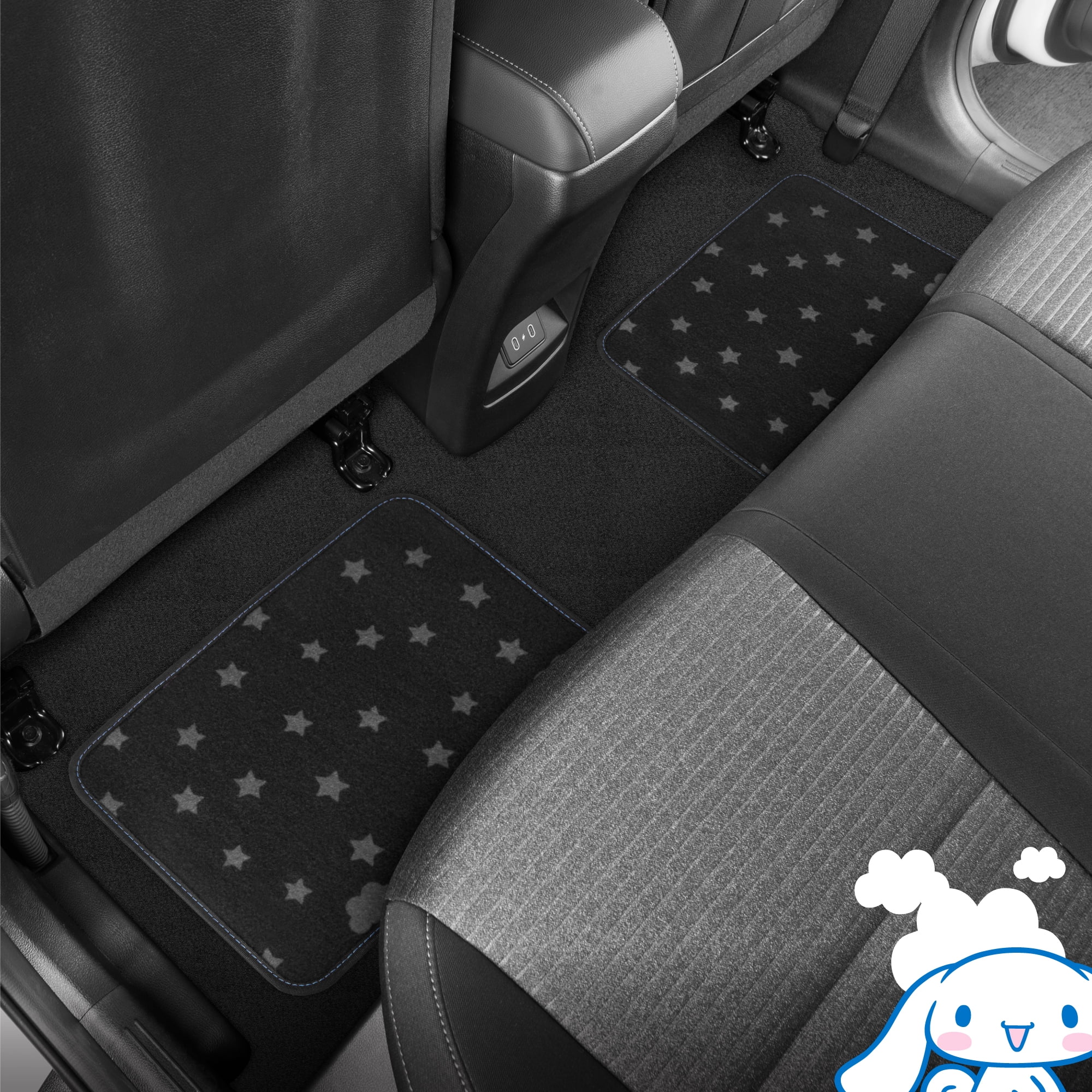 Cinnamoroll Carpet Car Floor Mats - Universal Fit for Cars, SUVs & Trucks