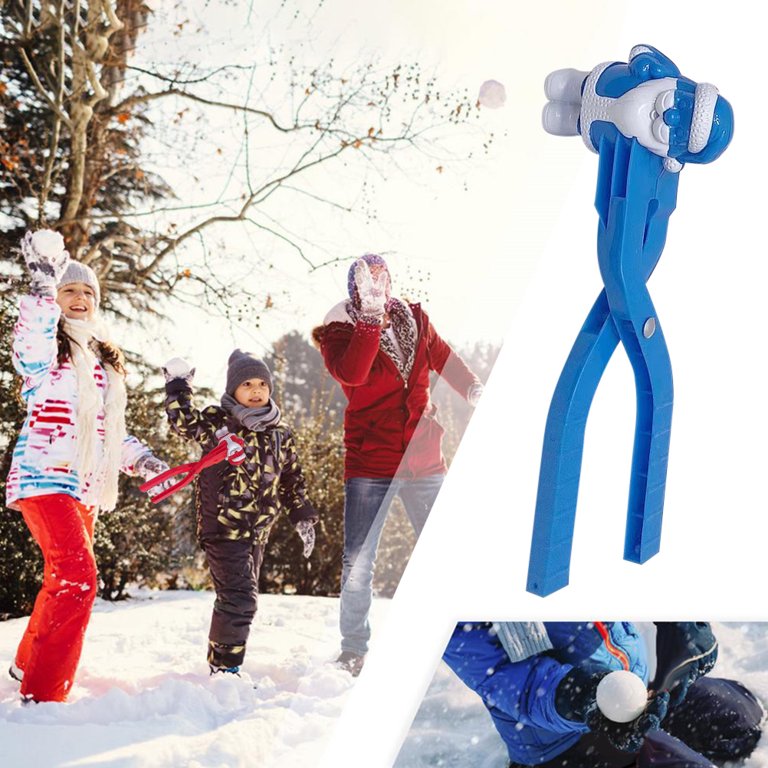 TureClos 3pcsSnowball Making Toys Santa Claus Snowball Clip Snow Toys for Kids  Winter Outdoor Snowball Fight Snow Games 