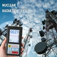 thumbnail image 2 of Contador Geiger portátil de mano, Detector de radiación Nuclear multifuncional, dosímetro Abody  Probador de radiación, 2 of 7