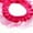 Hot Pink, variant on U8MO 5 Yards 2-Layer Satin Organza Lace Ruffle Edge Trim 2" Sewing Wedding Ribbon DIY-Pink