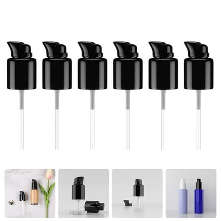 PBPBOX 6Set Plastic Lotion Pump For Foaming Hand Soap Replacement Pump General Users