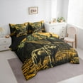thumbnail image 3 of Manfei Woodland Wolf Bedding Comforter Set 7pcs for Kids, Wildlife Animal Queen Bedding Sets, Rustic Lodge Cabin Reversible Queen Sheet Sets, Luxury Bedroom Decor, 3 of 7