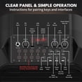thumbnail image 6 of Kivdit Karaoke Machine for Kids Adults , Home Karaoke Speaker System with Dj Lights, 2 Microphones, Portable Bluetooth Speaker for Outdoor Party, 6 of 11