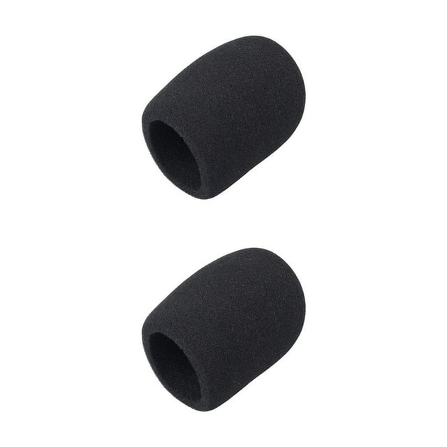Kearding Computer Laptop Microphone Cover Mic Sponge Reusable Noise Shockproof Replacement Filter Accessories for 1 PC 2Conjunto