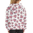 thumbnail image 4 of DISNIMO British Flag Hoodie Girls Heart Hoodies for Kids 8-10 Matching Hoodies Boy and Girl Pullover Hoodie Boys Hooded Sweatshirts with Hoodies Sweatshirt for Children School Clothes, 4 of 7