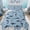 Blue, variant on Erosebridal Princess Bowknot Kids Twin Comforter Sets, Cute Girl Bow Bedding Set, Pink, 2-Piece