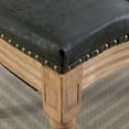 thumbnail image 4 of Classic Velvet Dining Chairs, High-end Tufted Solid Wood Contemporary Velvet Upholstered Dining Chair with Wood Legs Nailhead, SET OF 2,Beige and Patterned,SW2201BG, 4 of 17