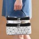 thumbnail image 5 of Bolsa de maquillaje, bolsa organizadora de maquillaje grande de cuero de doble capa, bolsa de viaje con accesorios esenciales para dormitorio, bolsa de artículos de tocador para mujeres, bolsa de, 5 of 5