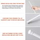 thumbnail image 5 of Spring Loaded Extendable Telescopic Net Voile Tension Curtain Rail Pole Rod Rods White 70-120cm, 5 of 5