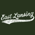 thumbnail image 4 of UGP Campus Apparel East Lansing Baseball Script - Hometown Pride, Pitcher Hoodie - Large - Forest, 4 of 6