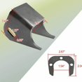 thumbnail image 4 of ELITEWILL 2x Front Lower Control Arm Brackets Axle Side Mount Bracket For Jeep TJ XJ ZJ MJ, 4 of 9