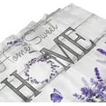 thumbnail image 5 of Purple Lavender Shower Curtain Farmhouse Flowers Shower Curtains for Neutral Country Bathroom Decor Rustic Butterfly Shower Curtain Set Waterproof Polyester Fabric 72 x 72 Inch, 5 of 6