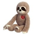 thumbnail image 4 of Aurora - Medium Brown Valentine - 12" Sweety Sloth Brown - Heartwarming Stuffed Animal, 4 of 6